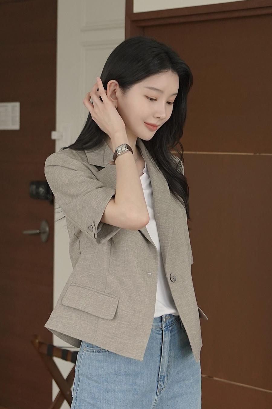 텐딧 싱글자켓+스트랩SET