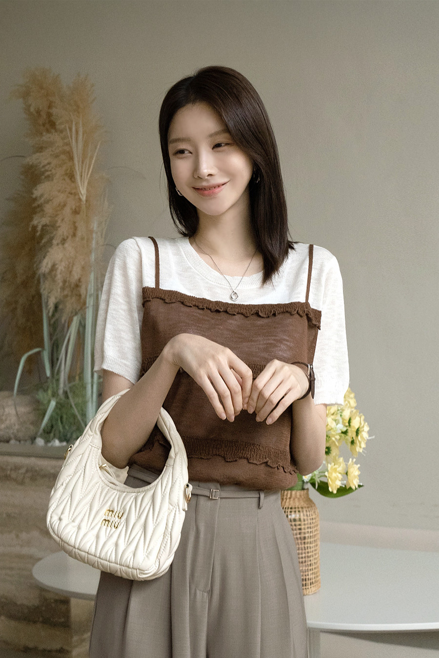 판밍프릴 뷔스티에니트
